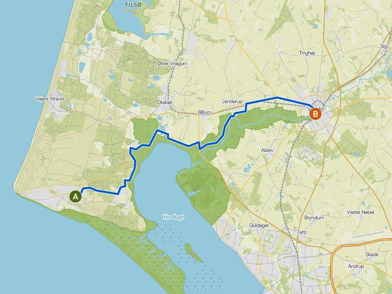 Von Blavand-Oksby nach Varde | Fahrradtour | Komoot